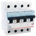 404072 Авт.выключатель TX3 C25A 4П 6000  Legrand
